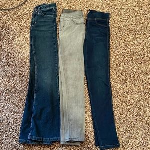 Girls size 12 Jean lot